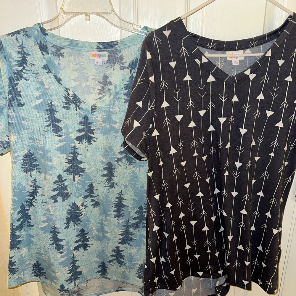 Bundle of 3 LuLaRoe Large Christy Tee